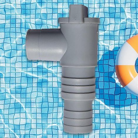 Vanne d'arrêt pour tuyau de 32 mm (entretien de piscine) (1/5)