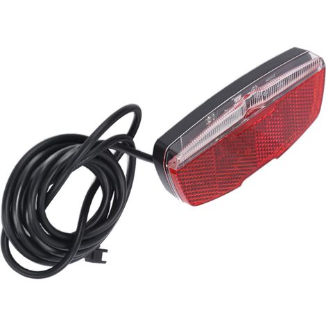 Phare Vélo Arrière LED Puissant 6V‑48V Universel pour Sécurité Nocturne à Vélo (1/5)