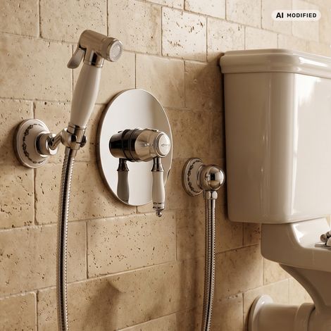 Set de douche intime pour bidet encastré PaulGurkes (1/5)