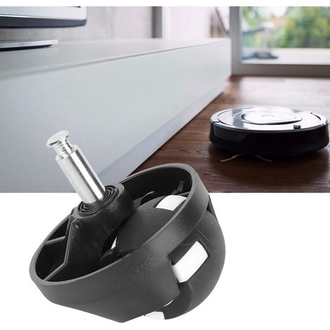 Ortviai Roue universelle pour aspirateur robot eufy RoboVac 11s et 30 – ABS, 5 x 4,5 x 4,5 cm, pièce de rechange (1/4)