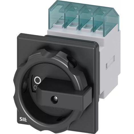 Lasttrennschalter Schwarz 3polig 6 mm² 16 A 690 V/AC Siemens 3LD20540TK51 (1/2)