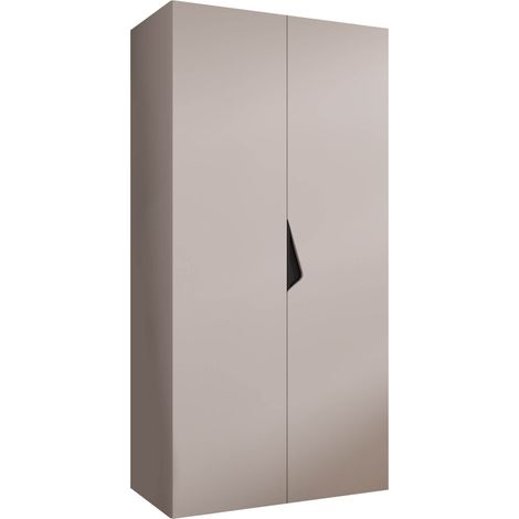 Armoire Hartford 618, Cachemire, 202x100x52cm, Portes d'armoire: Avec des charnières, Nombre d'étagères: 0 (1/5)