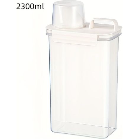 Boîtes de rangement alimentaire hermétiques 2300ml, sans BPA en PET, set organisateur de cuisine pour conservation des aliments (1/5)