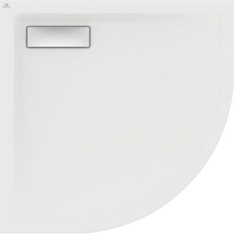 IDEAL STANDARD Receveur 80 X 80 Ultra Flat New acrylique quart de rond blanc mat (1/5)