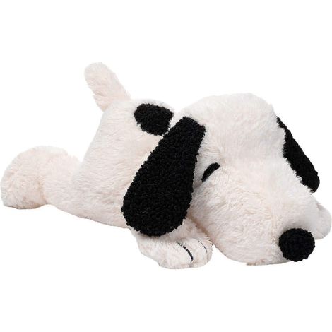 Jouet en peluche classique pour chien, blanc, rempli de polyester (1/5)