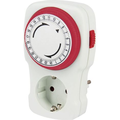 POLY POOL PP1405 Temporizzatore Presa Elettrica Temporizzata Tedesca, Programmatore Giornaliero 250V, Timer Programmabile, Colore Bianco (1/5)