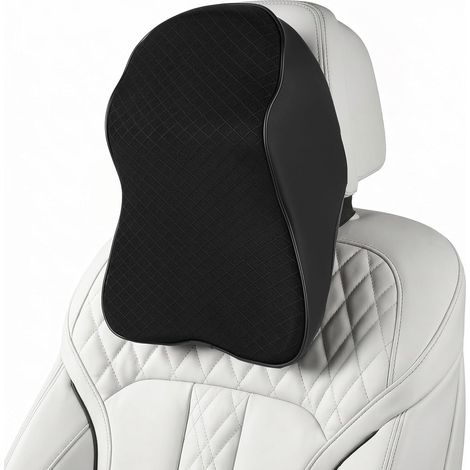 Car Neck Pillows, Car Headrest Cushion, Memory Foam Neck Cushion, Breathable, Removable Ergonomic Design, Car Neck Support Cushion for Headrests (1/5)