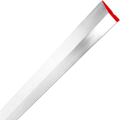 Regla aluminio trapezoidal para alisar mortero 90x20 mm. longitud 150 cm.