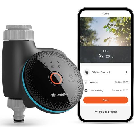 GARDENA 19033-20 smart Water Control Unità di controllo per irrigazione (1/5)