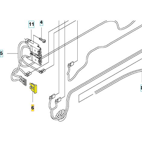 Fusible pour débroussailleuse Husqvarna 315iC 136LiC 336LiC