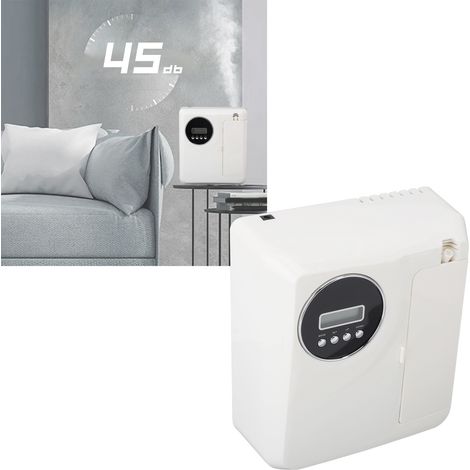 Professioneller Diffusor für ätherische Öle mit geräuschlosem Druckknopfschalter, zur Wandmontage, für Hotel oder Zuhause, ABS, 196 x 90 x 219 mm, 1070 g (1/5)