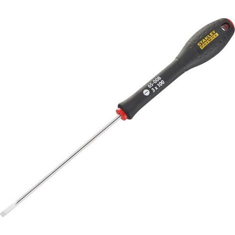Stanley Tools Fatmax Screwdriver Parallel Tip 3.0 X 100Mm (1/4)