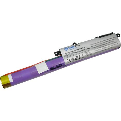 Trade-Shop Premium Li-Ion Akku, 10,8V/11,1V / 2200mAh / 24Wh für Asus X540LJ-1A X540LJ-1C X540LJ-3F X540LJ-3G X540LJ-3H X540LJ-XX001T X540LJ-XX014T X540LJ-XX015T X540LJ-XX044T