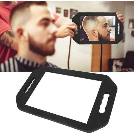 Miroir portable, miroir de coiffeur à main résistant à l'usure, miroir de bureau pour maquillage et cosmétiques (1/5)