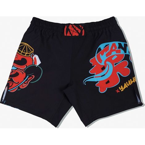 Pantalones cortos de MMA MANTO TENGU negros talla L