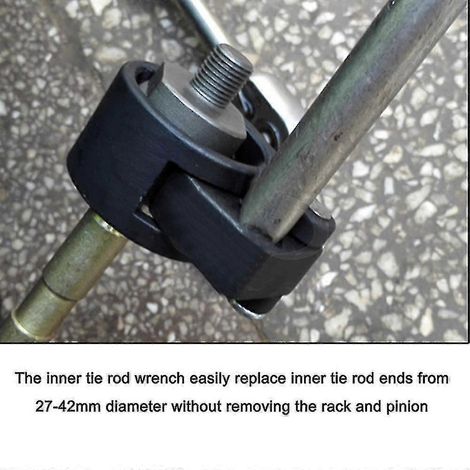 HONORNIC - Clé multifonctionnelle pour biellettes de direction automobile, outil universel de démontage des biellettes de direction 27-42 mm