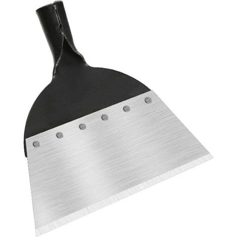 ALLIANDISPelle de Nettoyage de Jardin Multifonction en Acier Pelle Plate pour Plantation de Sol Désherbage Ferme Outil Pelleteuse Désherbage (1/5)