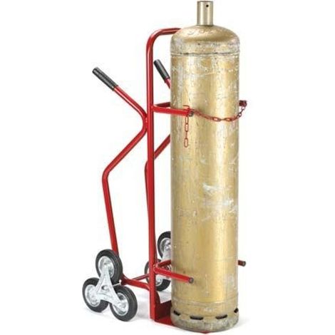PROVOST - Diable à bouteilles d'escalier en acier inoxydable - Transport et manutention de bouteilles de gaz