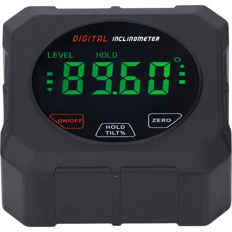 Indicateur d'angle numérique haute précision avec écran tactile LCD, niveau et jauge d'angle électroniques (1/5)