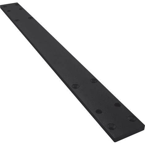 Traverse ohne Lehne passend zu Bankkufe Breite 510, Stahl schwarzRAL 9005 (1/5)