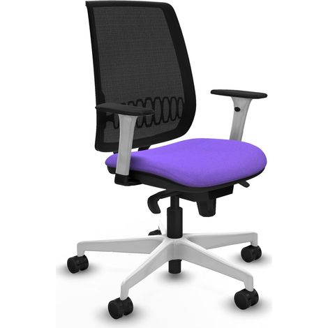 Chaise de bureau piqueras y crespo Alares blanche 120 kg (1/2)