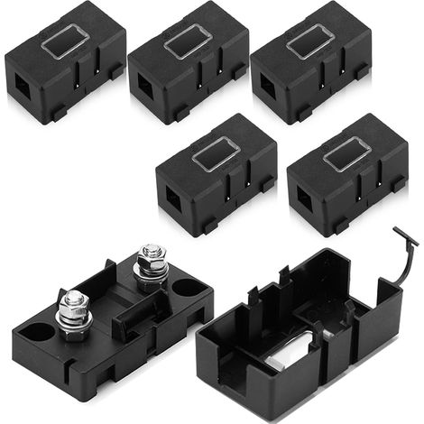 MIDI Fuse Holder Set of 6 Car Fuse Box Fuse Holder High Current Fuse Block for Car Truck Construction Vehicles (1/5)