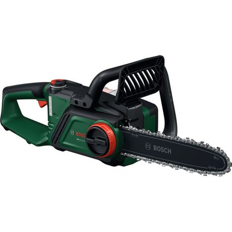 Bosch Akku-Kettensäge PKE18V-30-28, incl. Akku 4 Ah, Ladegerät, Zubehör, Karton