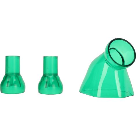 Tuyau d'évacuation d'eau en forme de nénuphar pour aquarium, vert (1/5)
