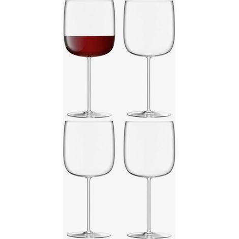Lot de 4 verres à vin grand cru Borough, 660 ml, transparents (1/5)