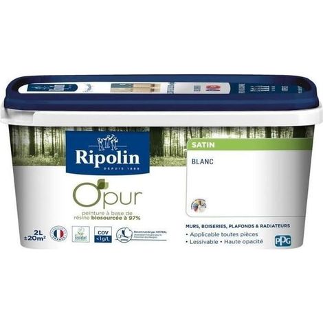 Pintura O 'Pur RIPOLIN Blanco satinado (1/3)