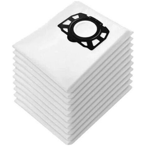 Lot de 10 Sacs pour Aspirateur Karcher wd4 wd5 wd6 mv4 mv5 mv6, (1/4)
