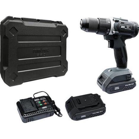 Primaster Pro Akku-Bohrschrauber-Set 20 V Bohrschrauber Akkuschrauber (1/3)