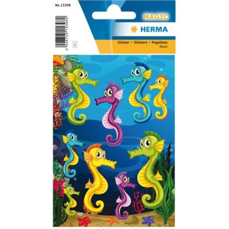 Adesivi herma 15398 multicolore pellicole luminose 25 cm