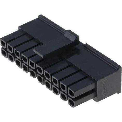 Connecteur Micro Fit mâle 10X2 Voies Molex
