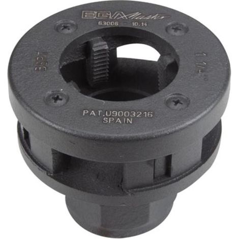 Ega Master 63006 Testa Intercambiabile BSPT 1.1-4'' Acciaio Sistema Cross Drive colore Nero (1/4)