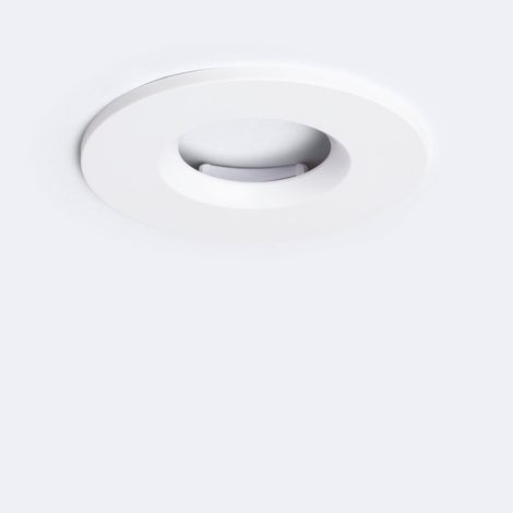 Marco Embellecedor para Downlight LED Circular CCT Seleccionable Regulable IP65 Blanco