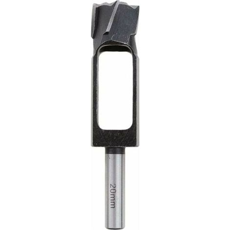 – Mèche à bois pour perceuse 1/2'' – Longueur 140mm – Acier durci haute teneur en carbone – Pour bouchons en bois tendre et dur (1/5)