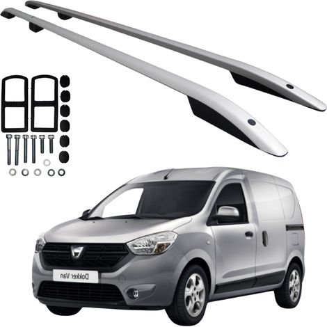 Dachreling für Dacia Dokker (2013–2020) und Renault Express (ab 2021), massiv (1/5)