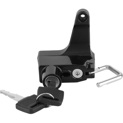 Antivol casque moto en métal anti-vol avec 2 clés, compatible Ducati Monster 696/796/1100 (1/5)