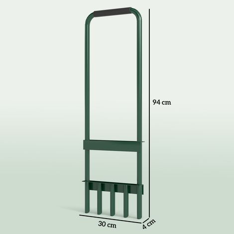 SanBouSi Micro appareil de gazage ABS - Mini applicateur de flocage statique avec poignée antidérapante - Pour terrain, construction de terrain, paysage, aménagement paysager, herbe à disperser