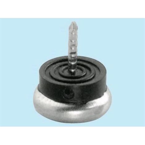 Sottosedie A Scivolo Con Chiodo In Ferro Nichelato 30 Mm Conf.150pz