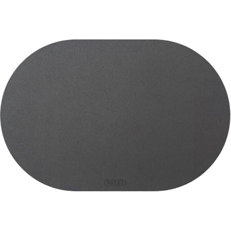 Tapis de table décoratif et imperméable à l'huile, 45 cm x 30 cm, pour salle à manger et bureau.-Gray (1/5)