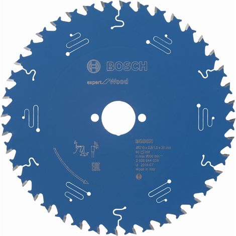Bosch Kreissägeblatt EX WO H Ø 210x30 mm 40 WZ Expert for Wood 2608644059
