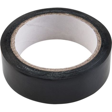 Ruban Isolant - 10 M X 19 Mm - Noir - Pvc - Pour Travaux Electriques - 1 Piece