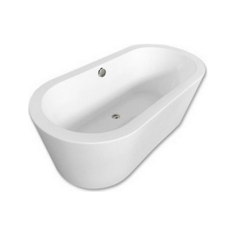 Bagno Italia Vasca freestanding 170x80 cm bianco lucida design moderno (1/3)