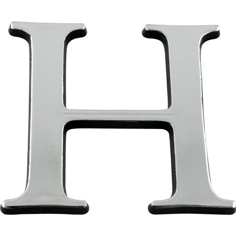 Lettre H Argent Hauteur 40mm - 4621807