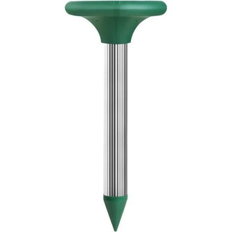 Ultrason Répulsif Oiseaux Exterieur Solaire Repulsif Souris Animaux Expulser Dispositif pour Jardin Protéger Votre Ferme Cour Pelouse Patio (Vert) (1/5)