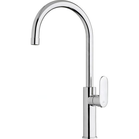 Paffoni Candy CA180CR mitigeur lavabo haut avec bec pivotant Chromé - Laiton (1/3)