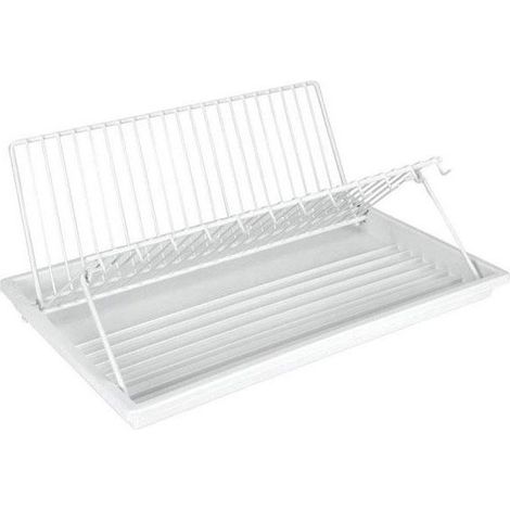 Metaltelx Égouttoir à Vaisselle avec Plateau 42x29 cm Pratique