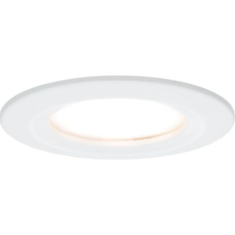 Paulmann Nova Spot encastrable pour salle de bains LED LED 6 W IP44 blanc mat (1/4)